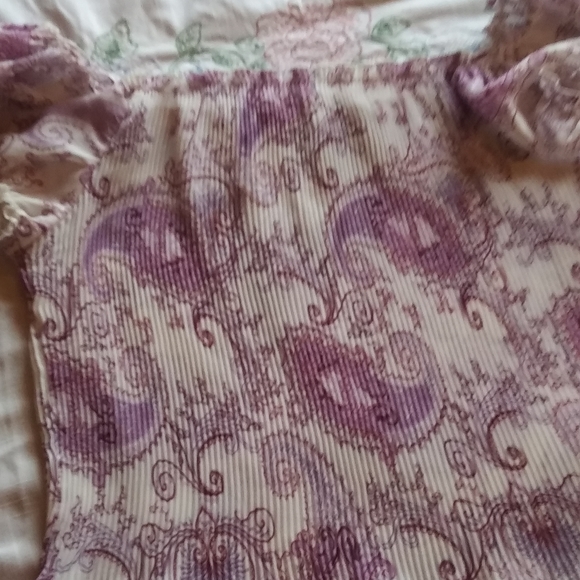 XL Rene Margo off shoulder top - Picture 1 of 5
